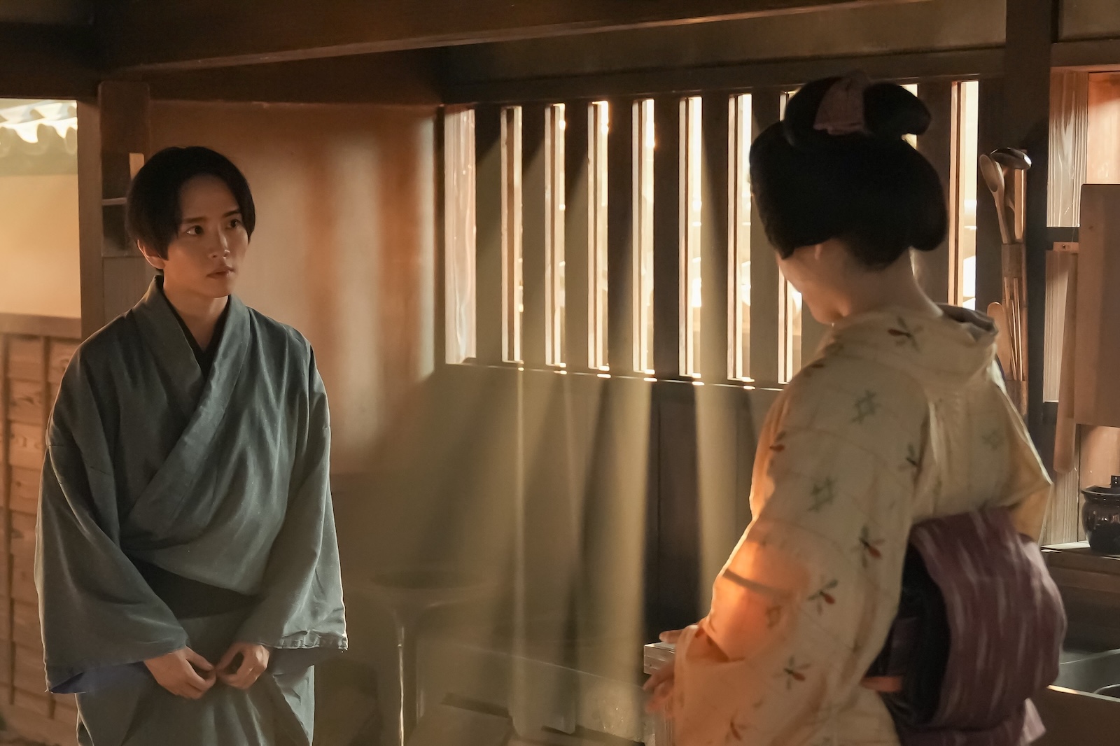  連続テレビ小説『ばけばけ』に出演する板垣李光人、髙石あかり