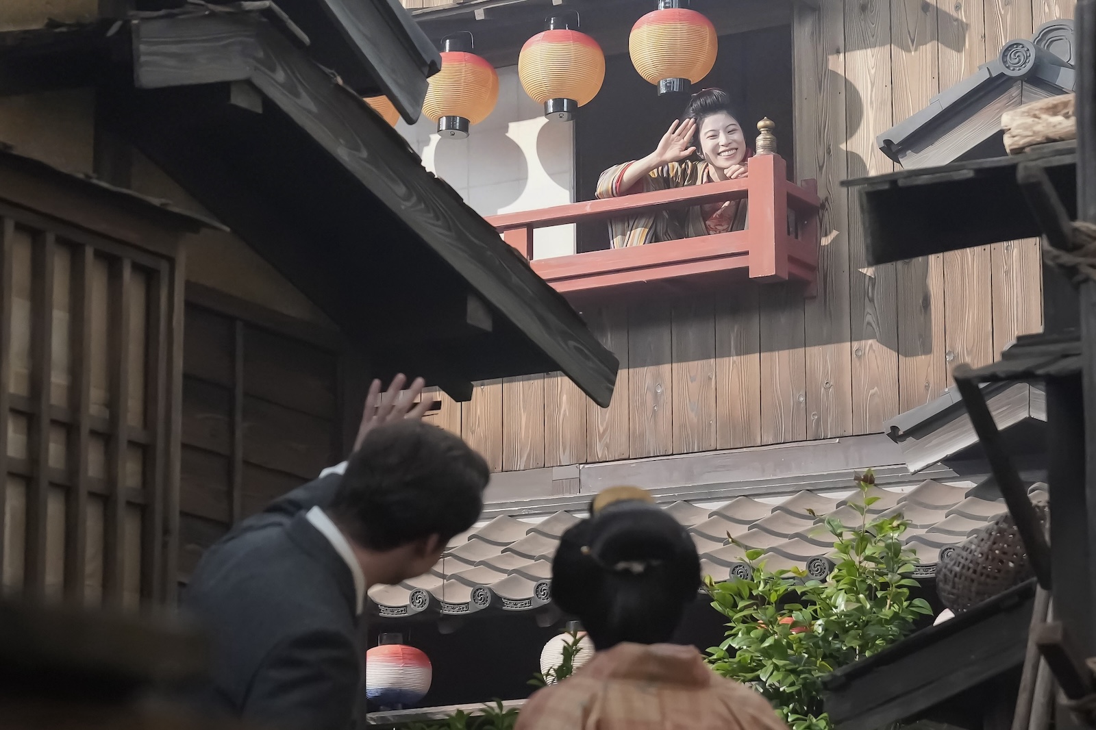 連続テレビ小説『ばけばけ』に出演するさとうほなみ