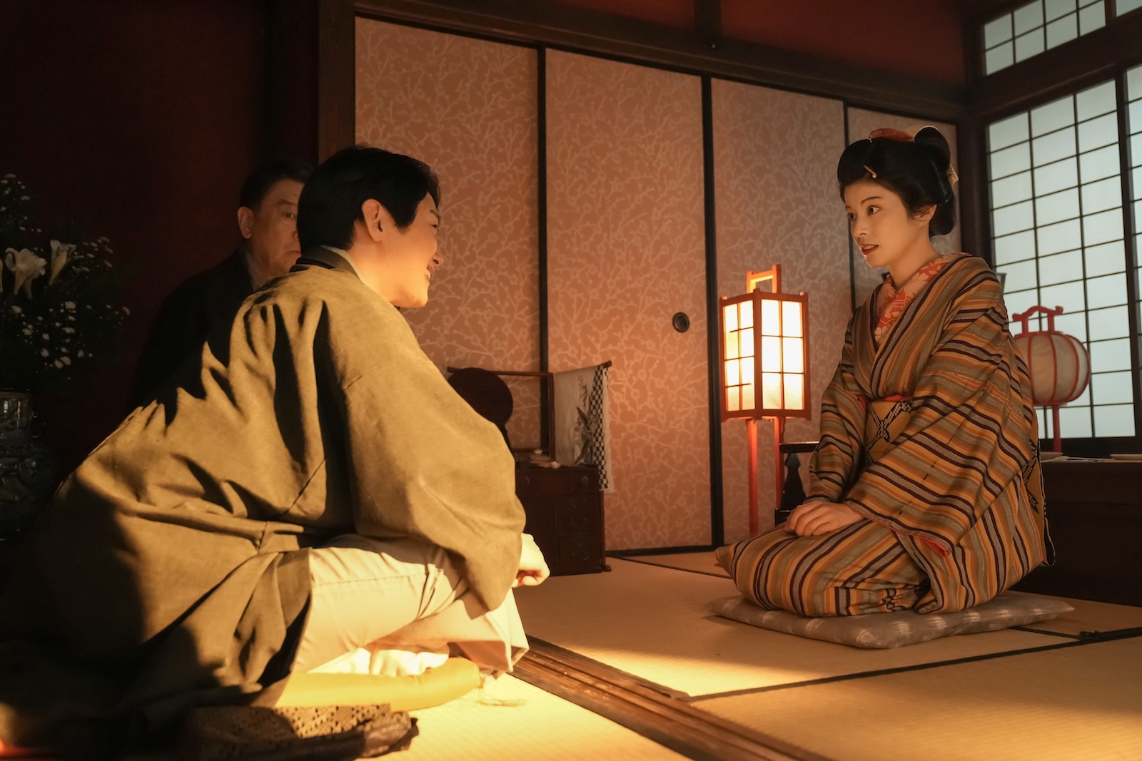 連続テレビ小説『ばけばけ』に出演するさとうほなみ