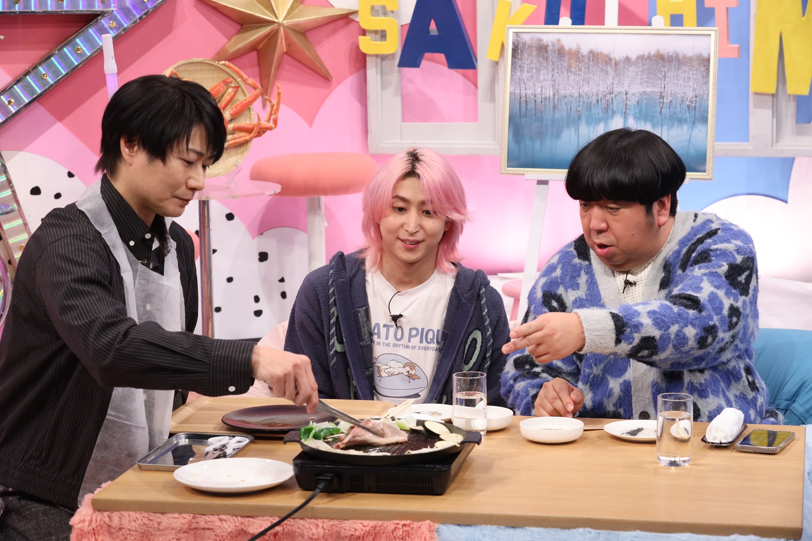 Snow Man・佐久間大介、バナナマン・日村勇紀の写真