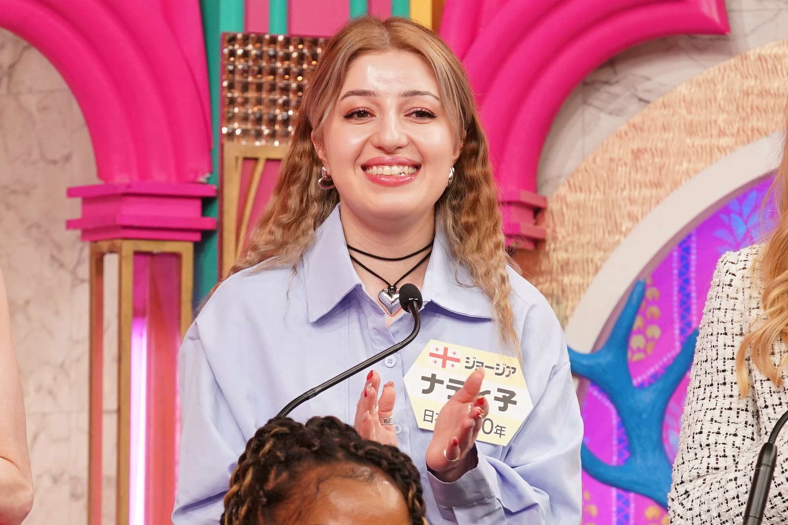 ジョージア出身のナティ子さんの写真