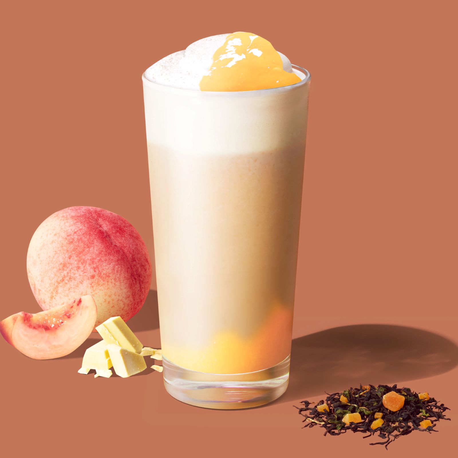 ホワイト ピーチ & ジョイフルメドレー ティー フラペチーノ®