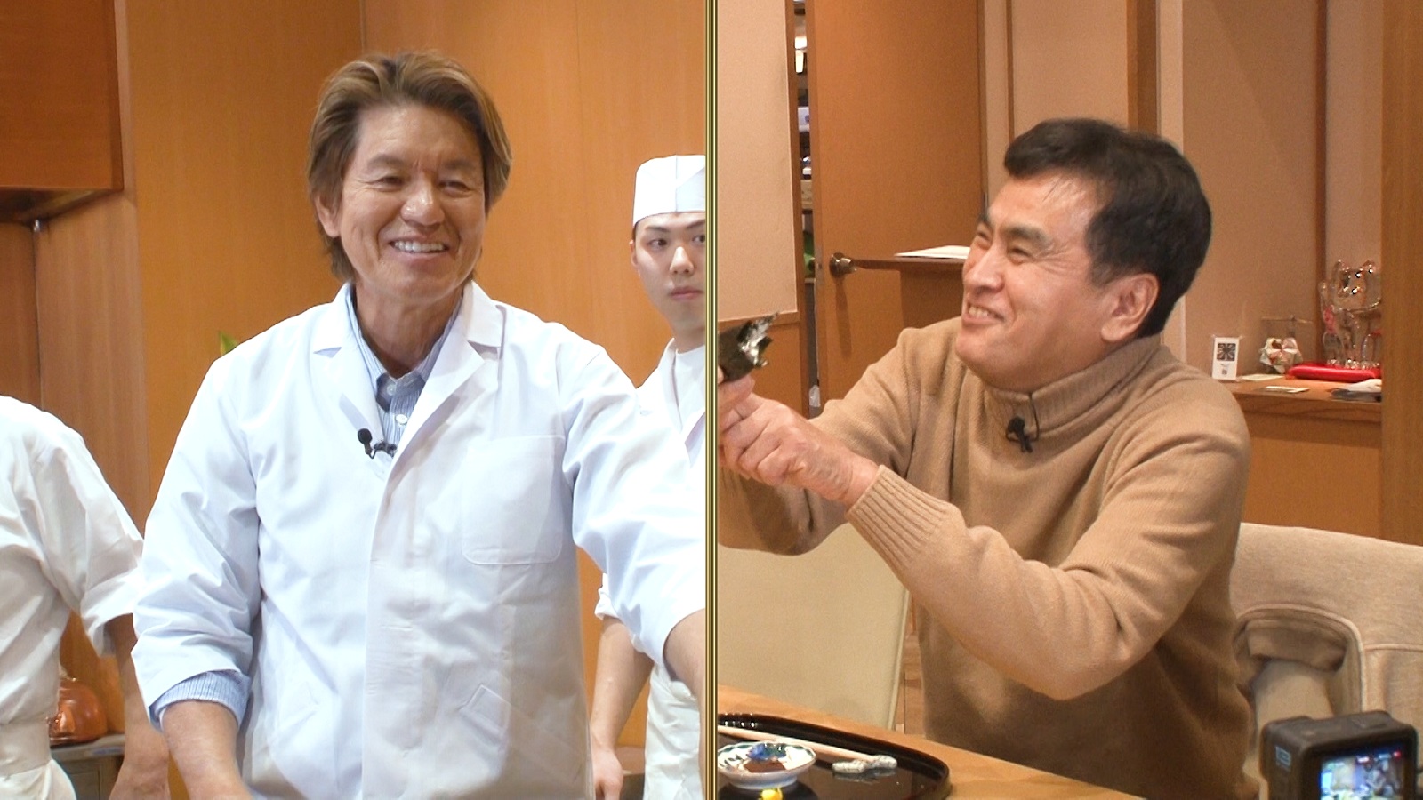 ヒロミと石原良純の写真