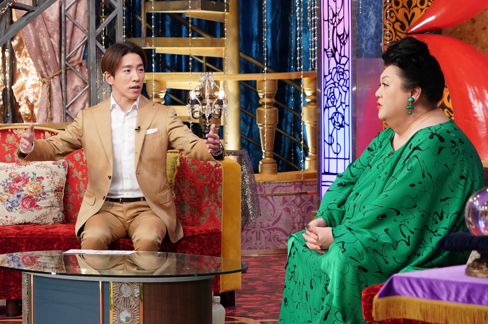 村上信五（SUPER EIGHT）とマツコ・デラックスの写真