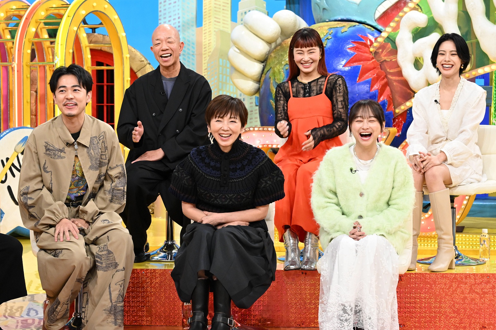 成田凌らの写真