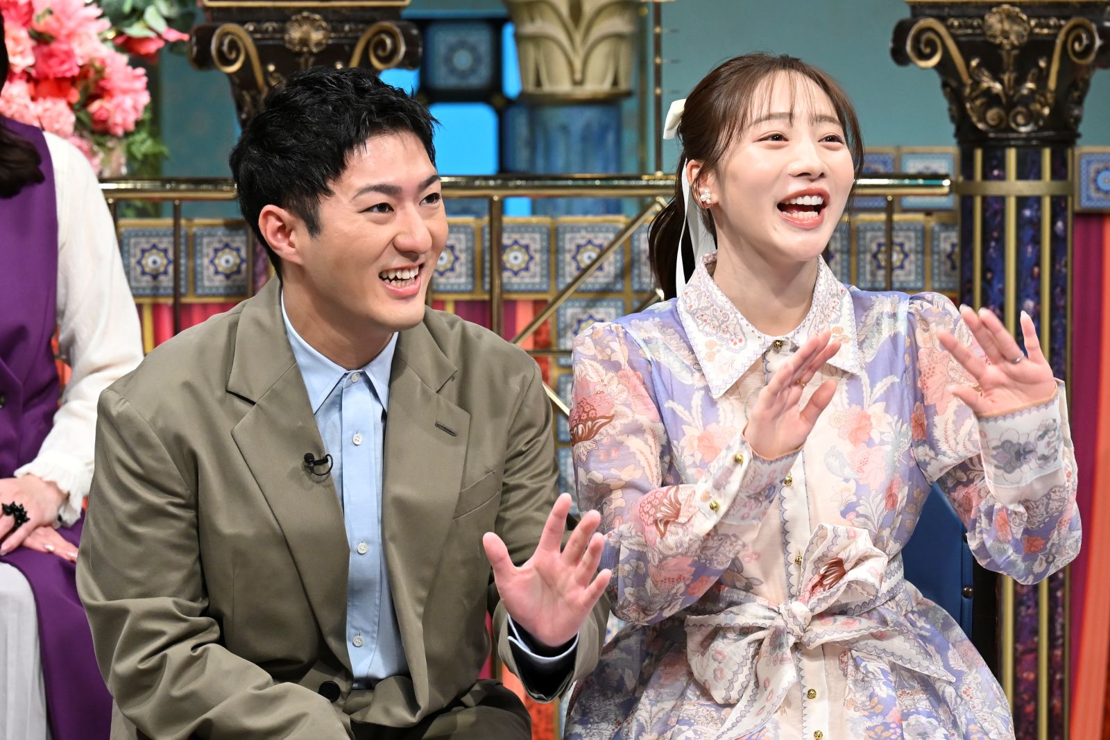 中村橋之助と能條愛未の写真