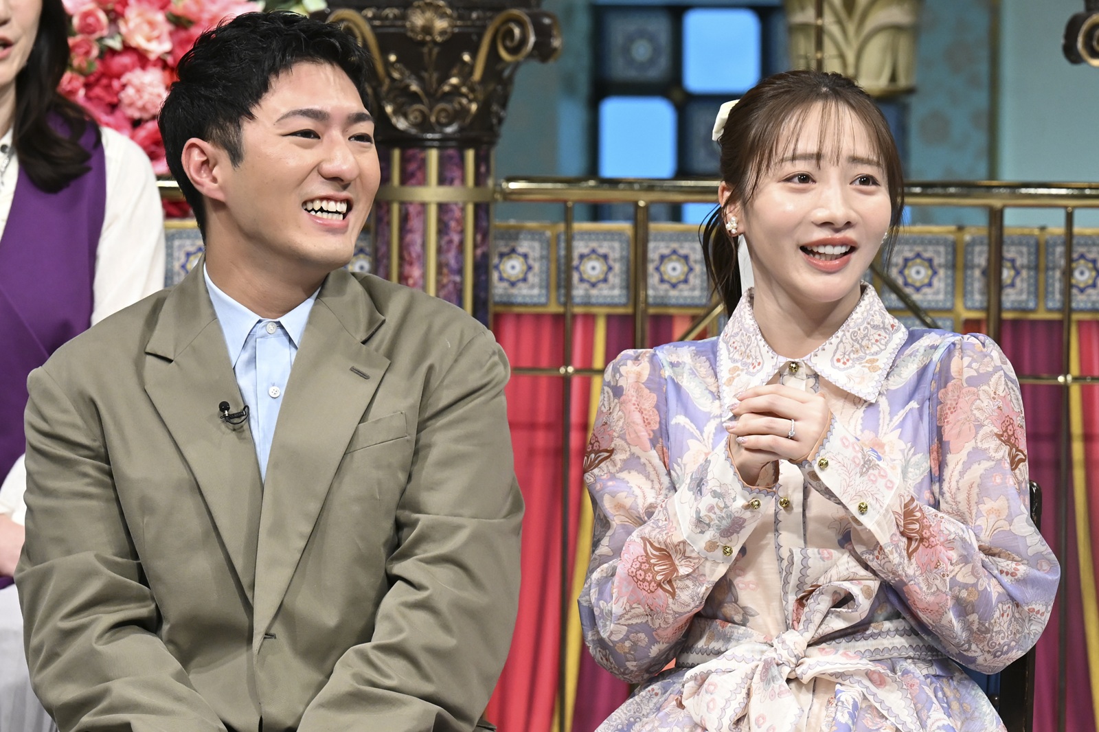 中村橋之助と能條愛未の写真