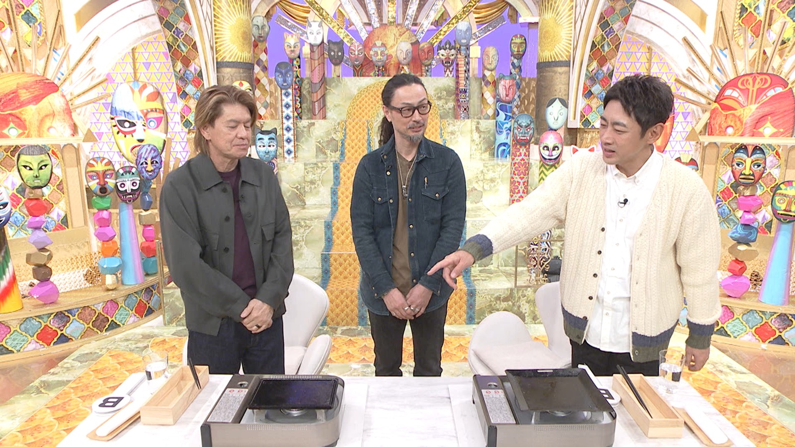 ヒロミ、溝内さん、孝太郎の写真