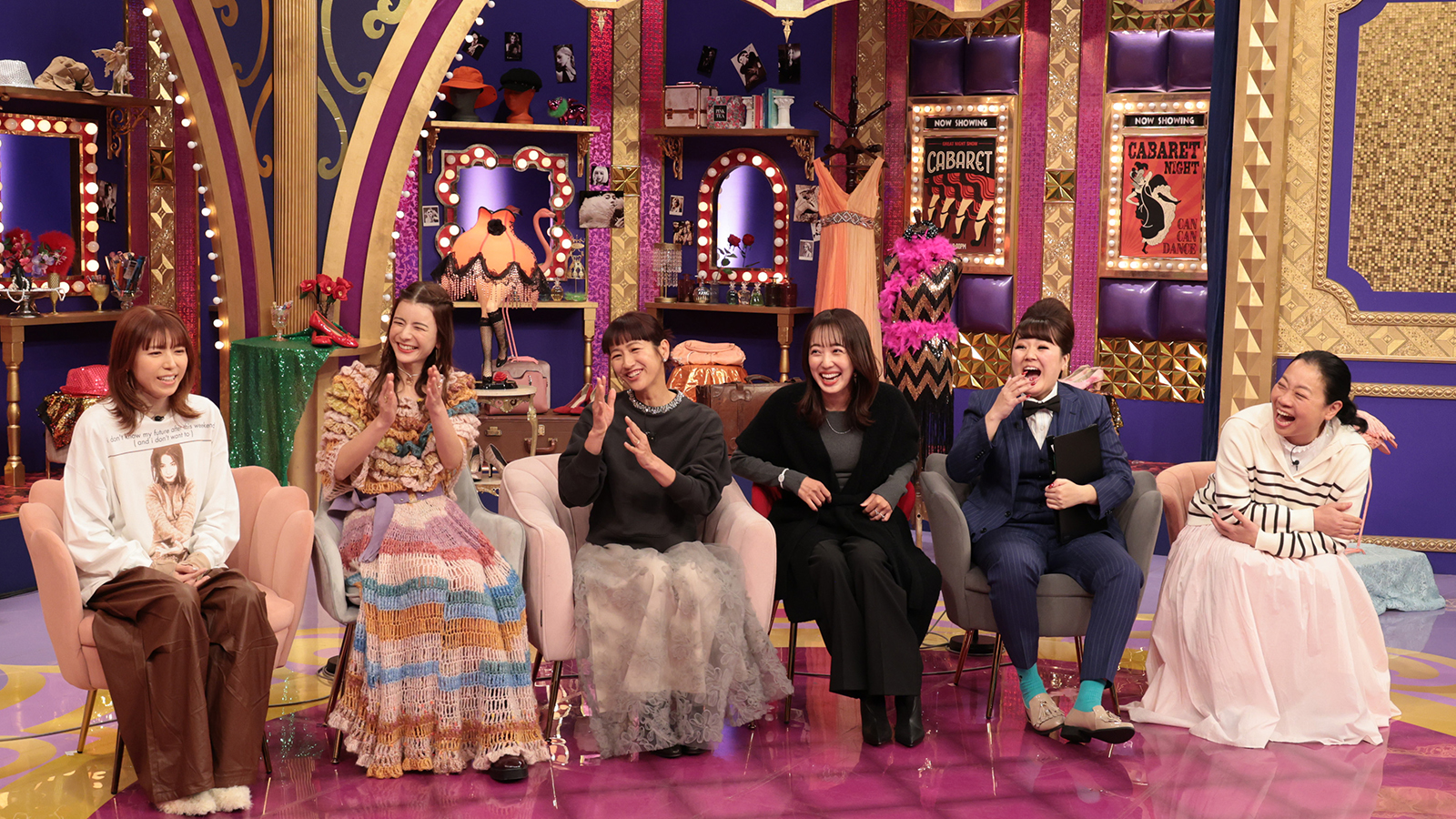 2月17日放送の『上田と女がDEEPに吠える夜』のスタジオGS