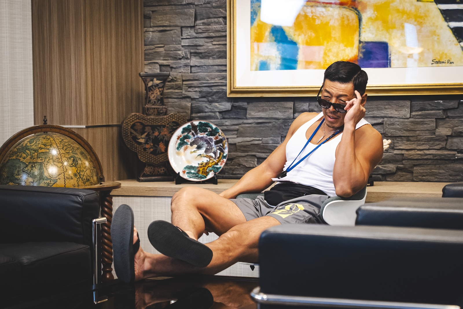 ドラマ『こちら予備自衛英雄補?!』に出演する後藤剛範