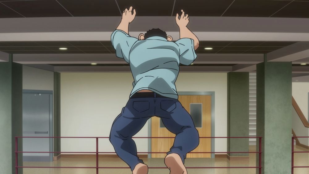 TVアニメ『ダーウィン事変』レッド・ピル銃撃事件PVのチャーリーの画像