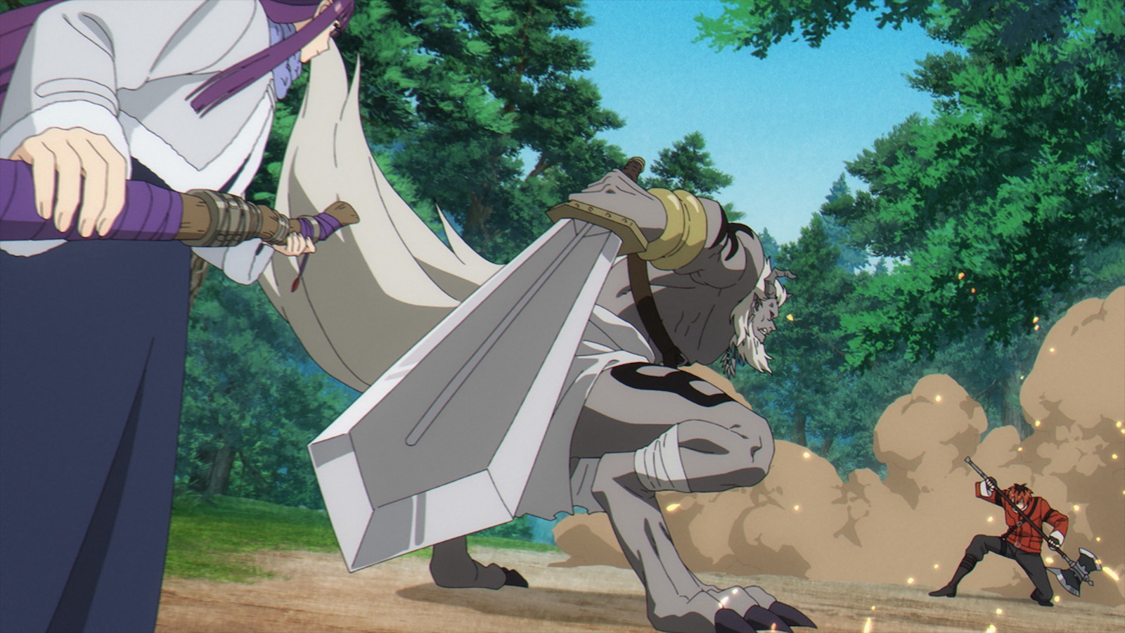 アニメ『葬送のフリーレン』戦闘シーン