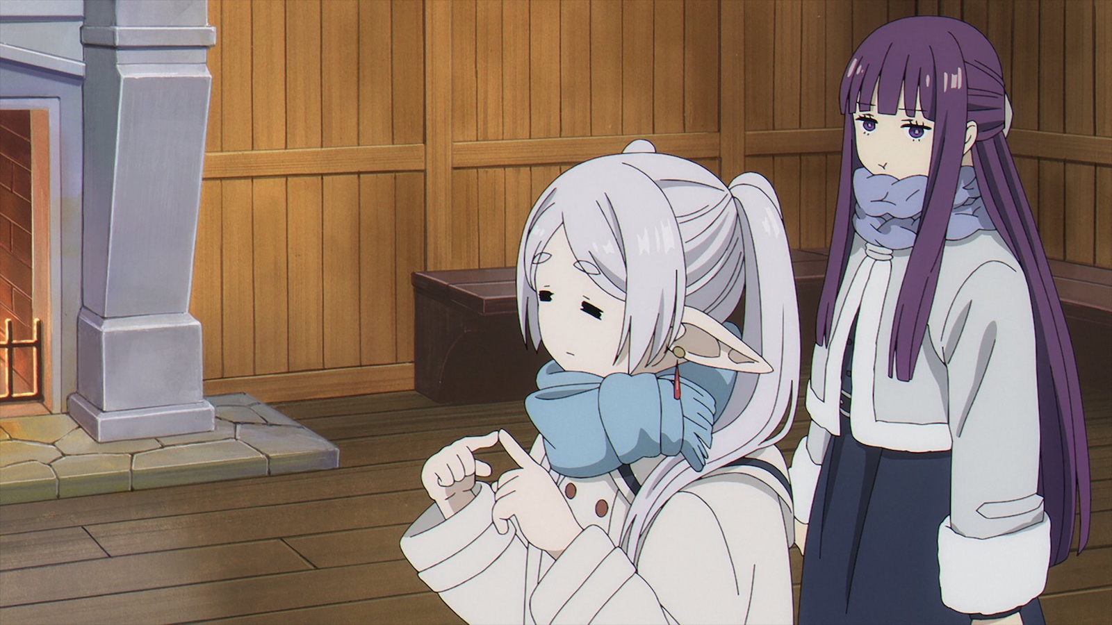 魔法使いフリーレン、フェルンの画像(アニメ『葬送のフリーレン』)