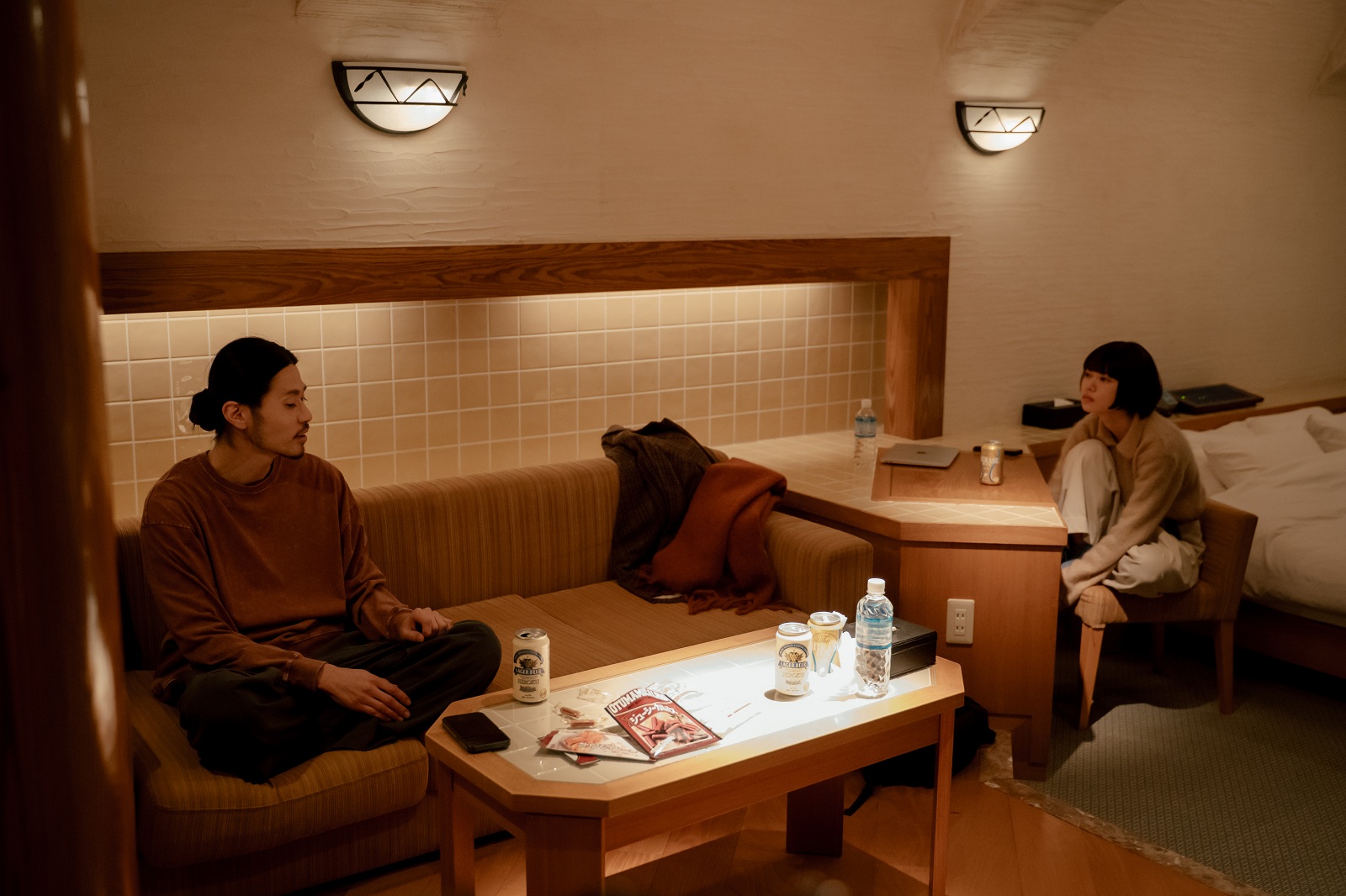 杉咲花と内堀太郎の写真