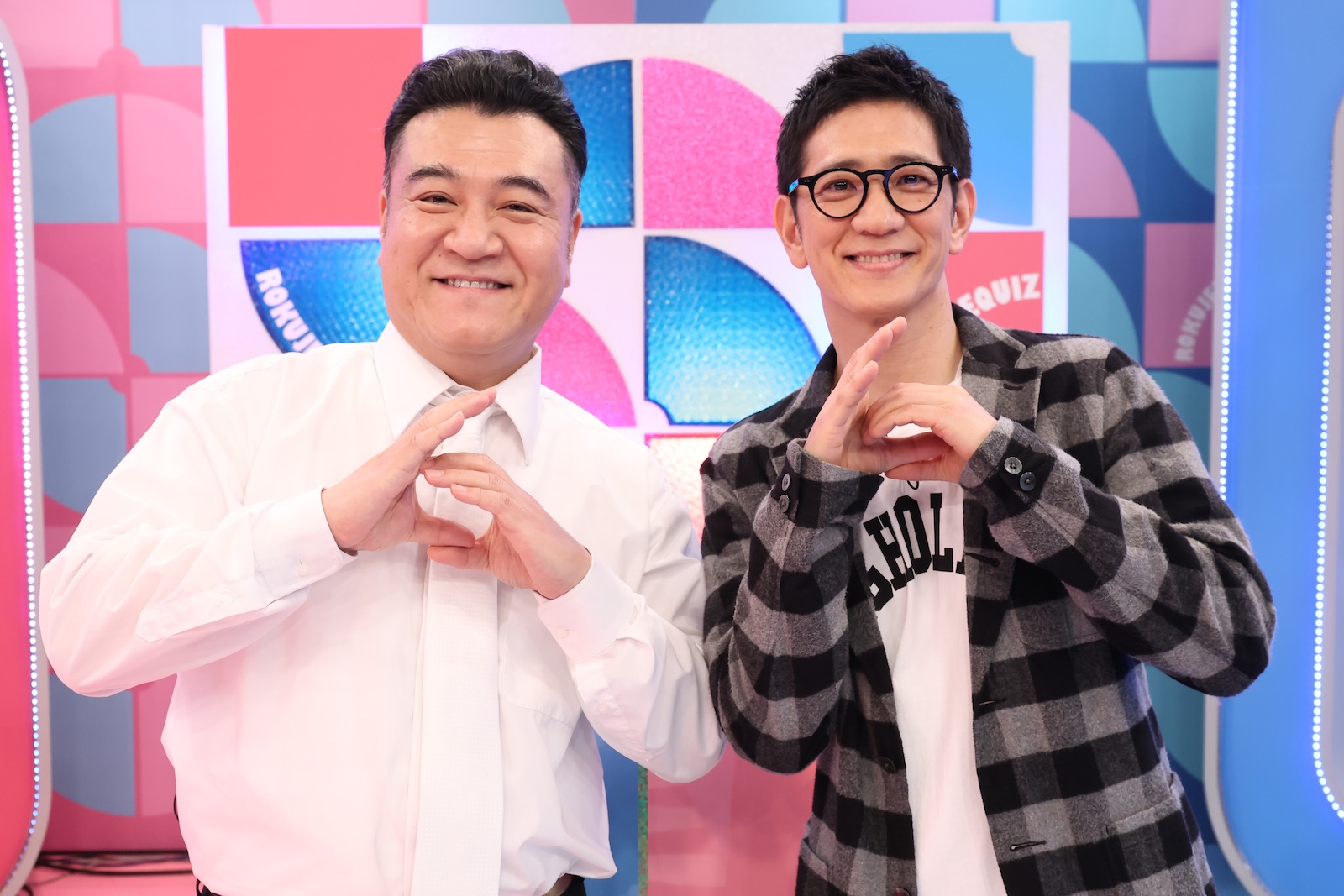 『6世代協力！ロクジェネクイズ』に出演するアンタッチャブル