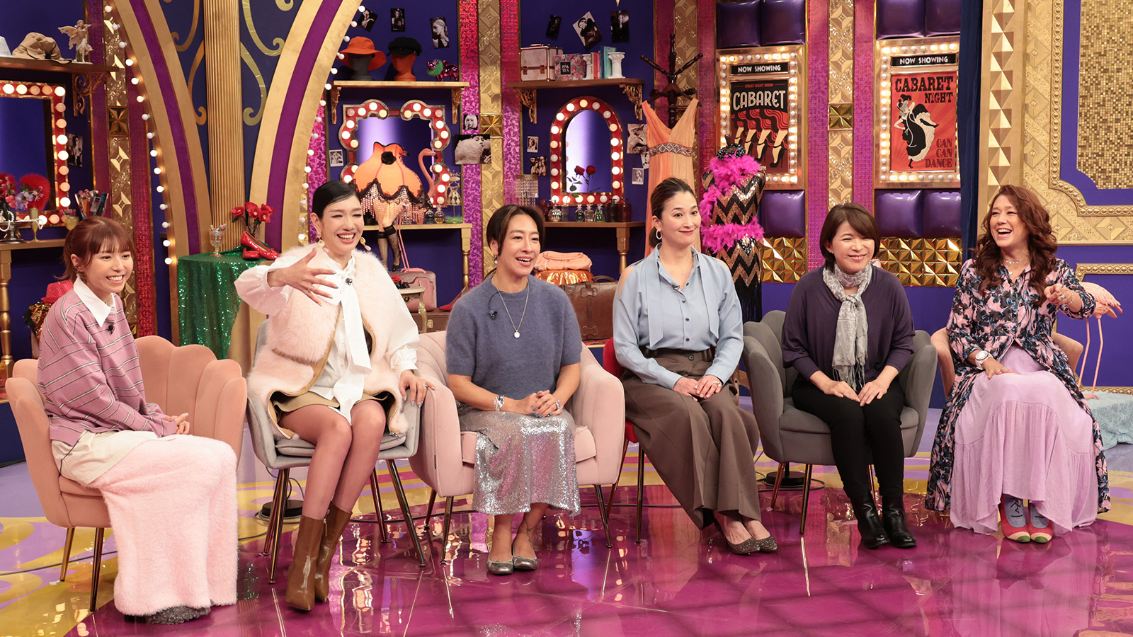 若槻千夏、アン ミカ、ラミレス美保、小錦千絵、小栗左多里、LiLiCoの写真