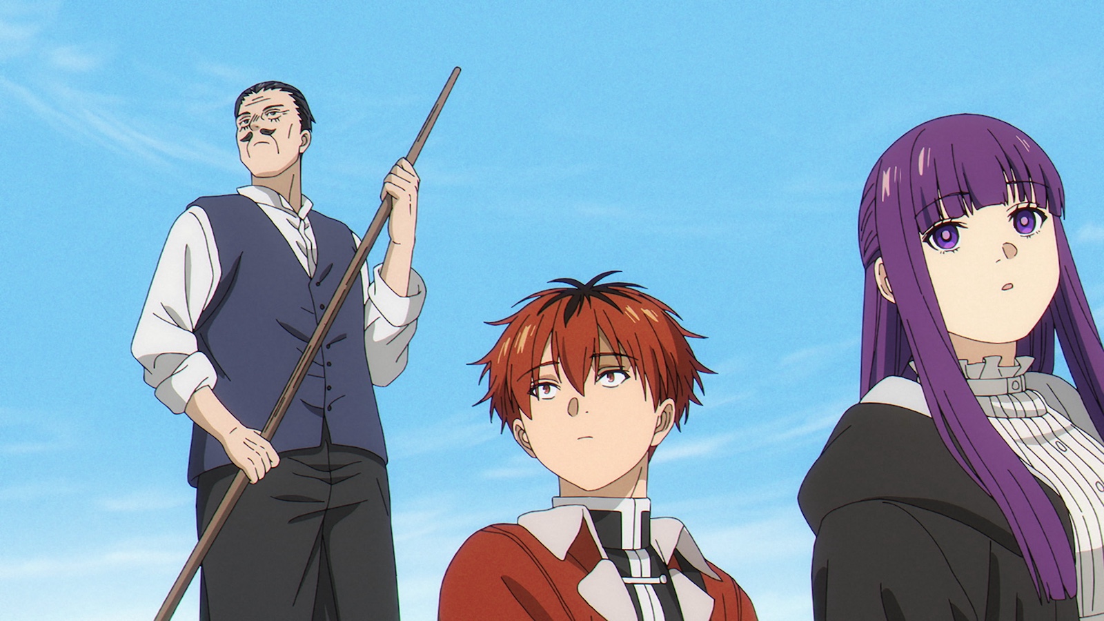 戦士シュタルク、魔法使いフェルンの画像（アニメ『葬送のフリーレン』第2期）