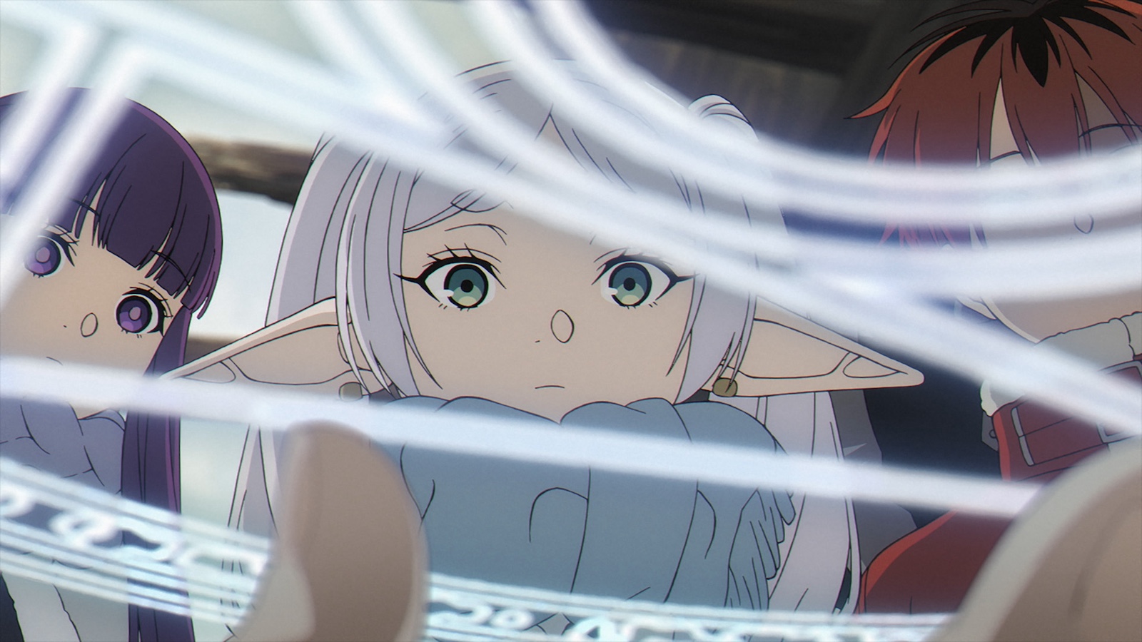 魔法使いフェルン、フリーレン、戦士シュタルクの画像（アニメ『葬送のフリーレン』第2期）