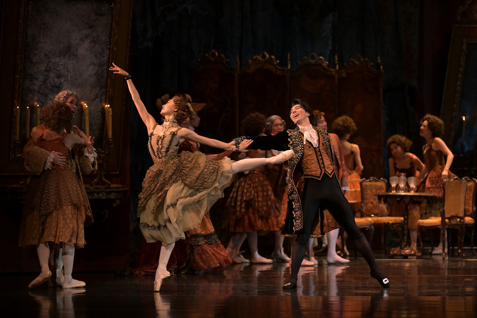 新国立劇場バレエ団・木村優里、奥村康祐の写真