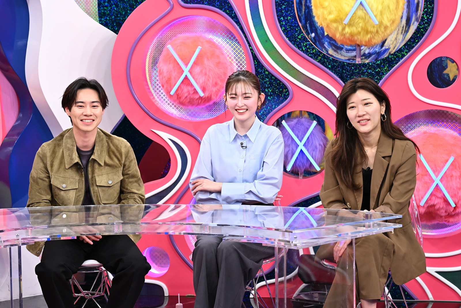 戸塚純貴、ゆうちゃみ、ヒコロヒーの写真