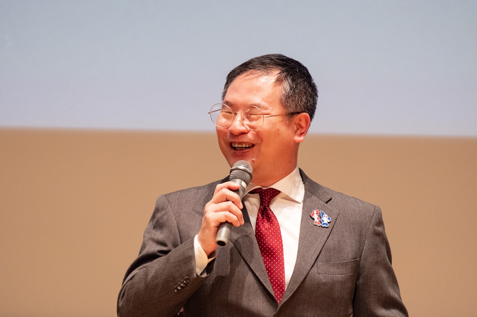 河合長官の写真