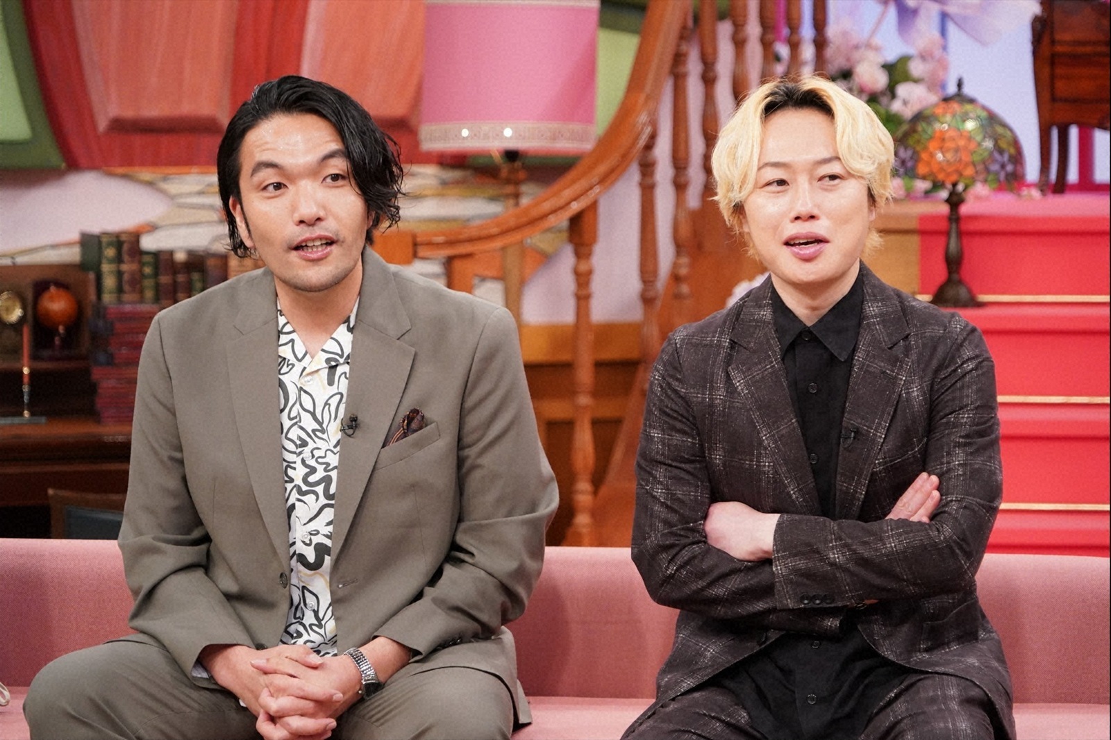 見取り図の盛山晋太郎とリリーの写真