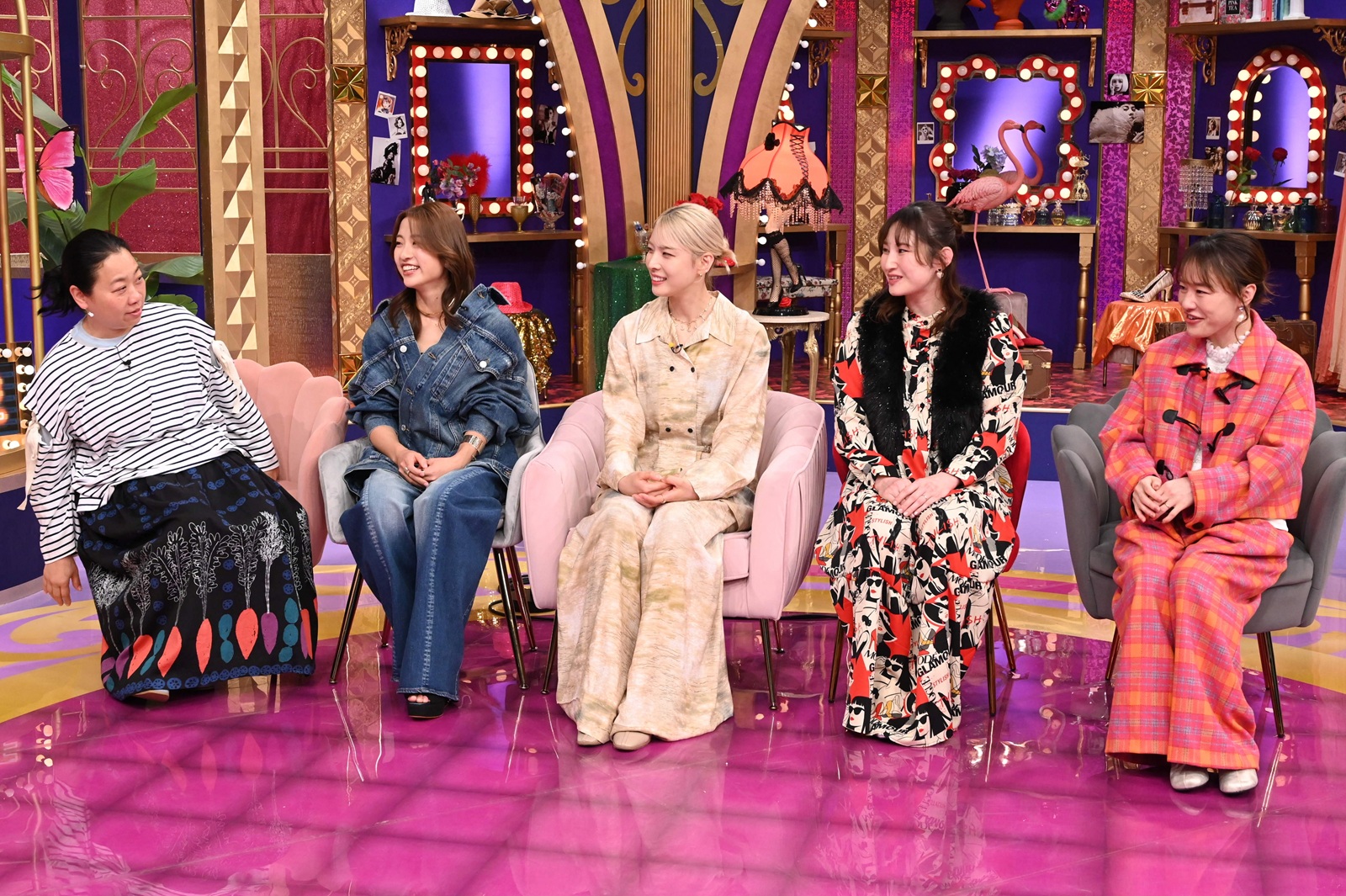 4月21日放送の『上田と女がDEEPに吠える夜』のスタジオGS