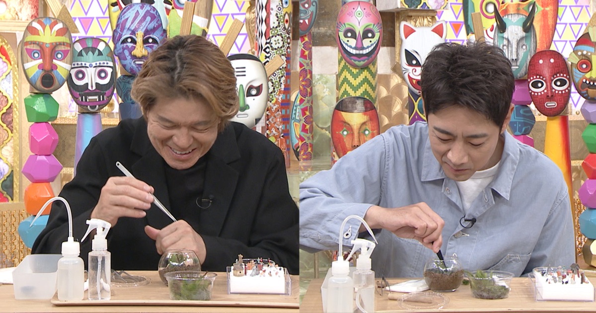ヒロミと孝太郎が挑む苔テラリウム