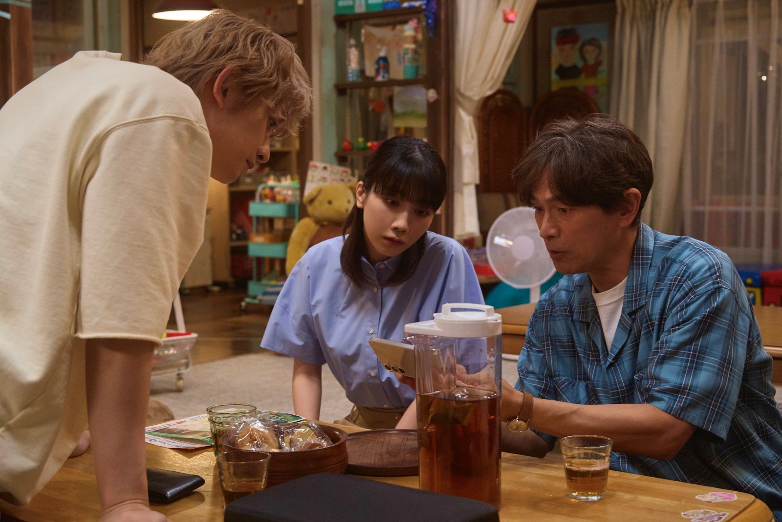 町田啓太、江口洋介、松本穂香の写真