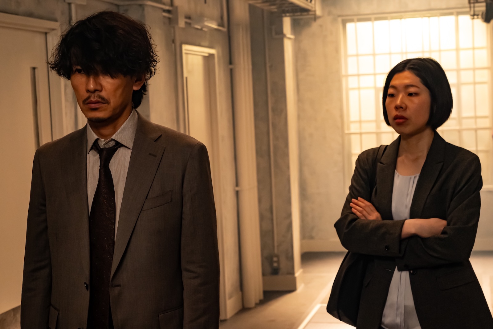 ドラマ『パンチドランク・ウーマン－脱獄まであと××日－』Season2に出演する藤木直人、うらじぬの