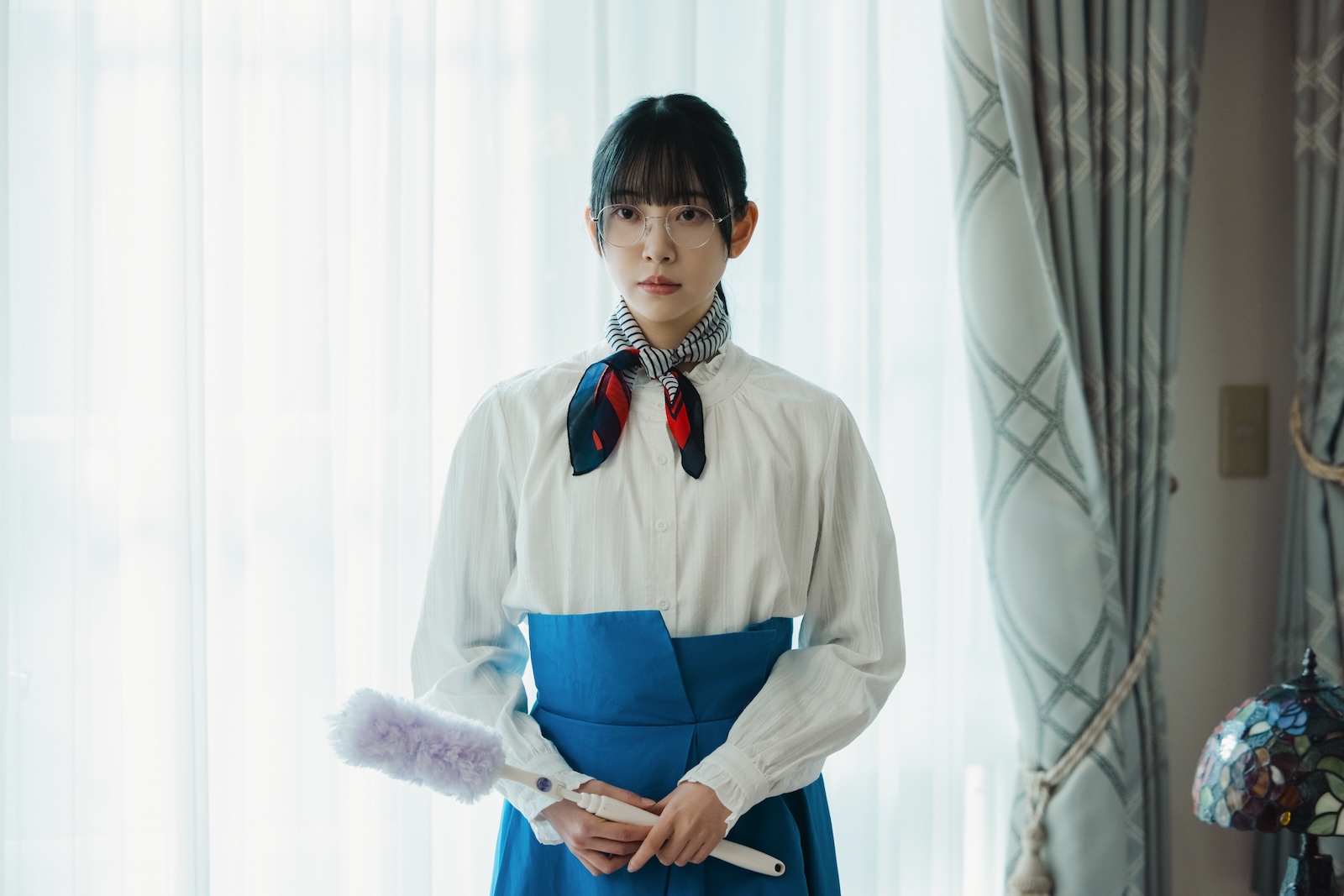 ドラマ『ディープリベンジ-顔を捨てた家政婦-』に出演する堀未央奈