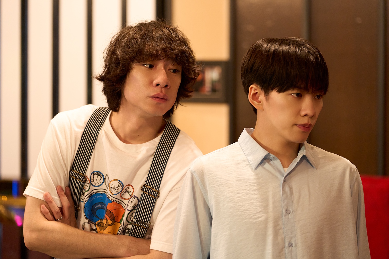 ドラマ『ぴーすおぶせーふ』に出演する基俊介(IMP.)・落合モトキ