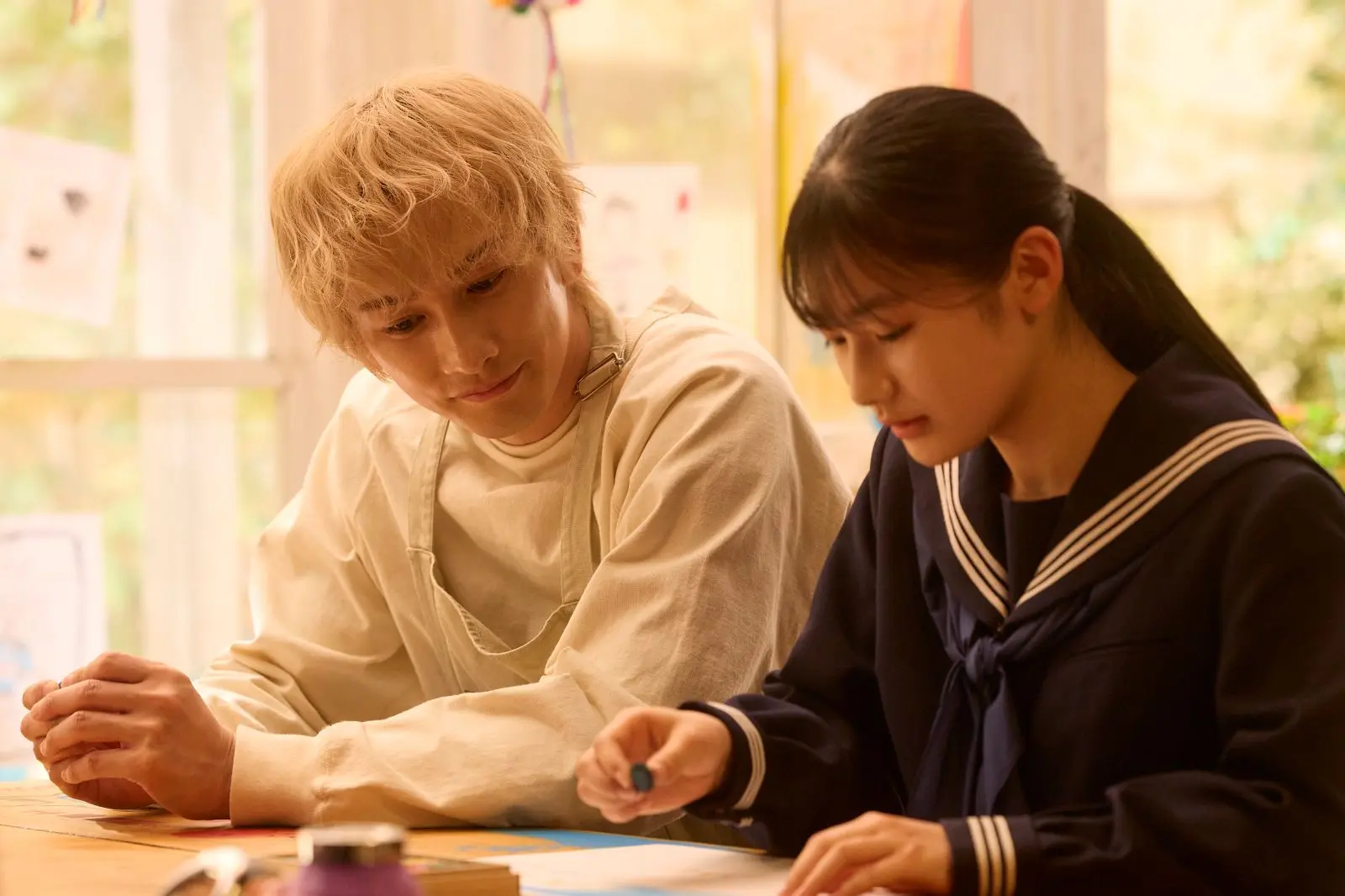 タツキ先生は甘すぎる！　Ｂ3ポスター　町田啓太　松本穂香 明日土曜スタート！町田啓太主演新ドラマ『タツキ先生は甘すぎる