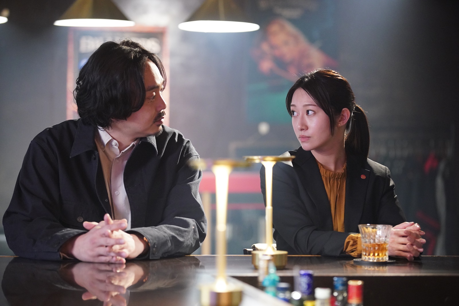 桜井玲香、青柳翔の写真