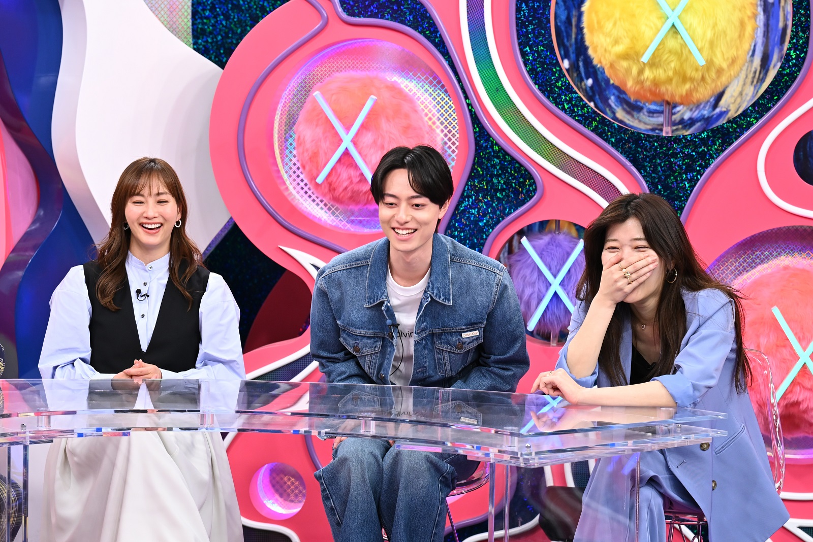 4月21日に放送『X秒後の新世界』のスタジオGS