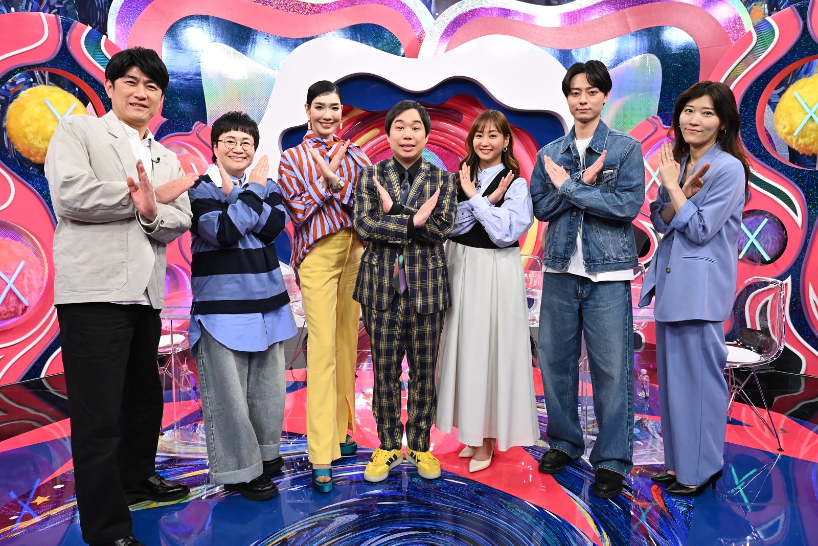 4月21日に放送『X秒後の新世界』のスタジオGS