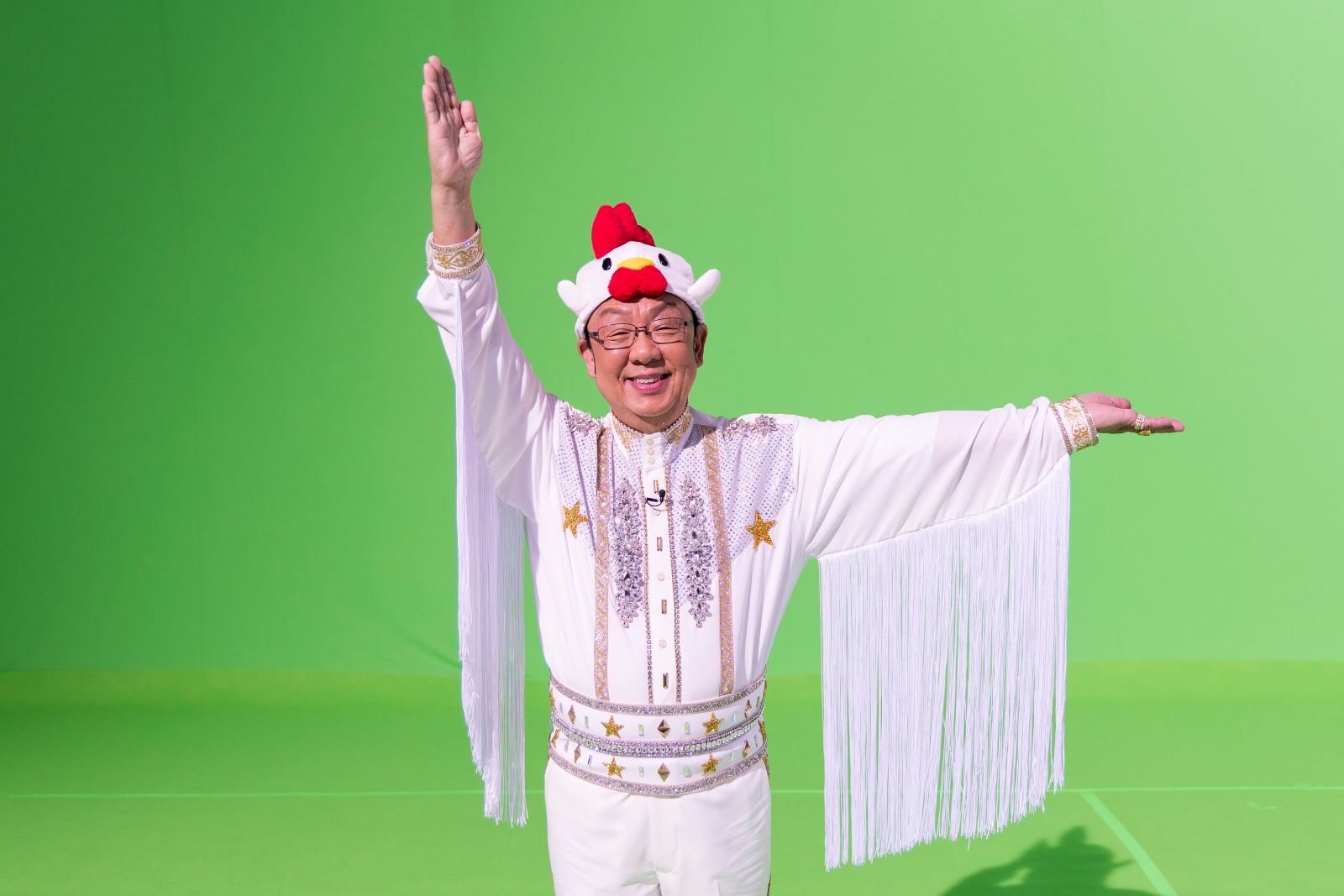 ローソン新CMに出演する梅沢冨美男