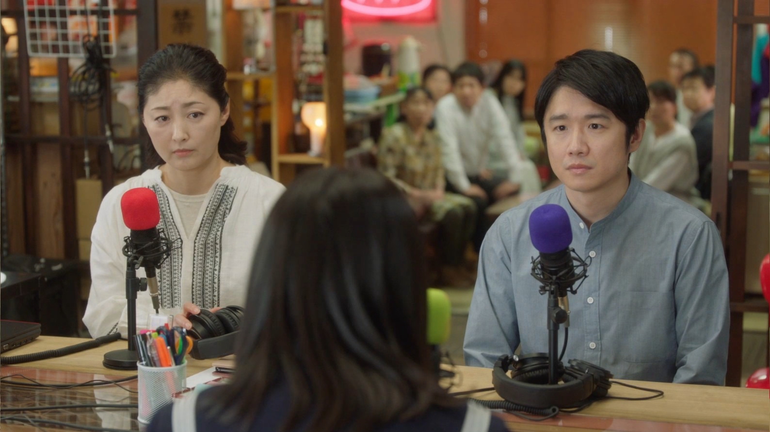 小野家のラジオ収録の様子