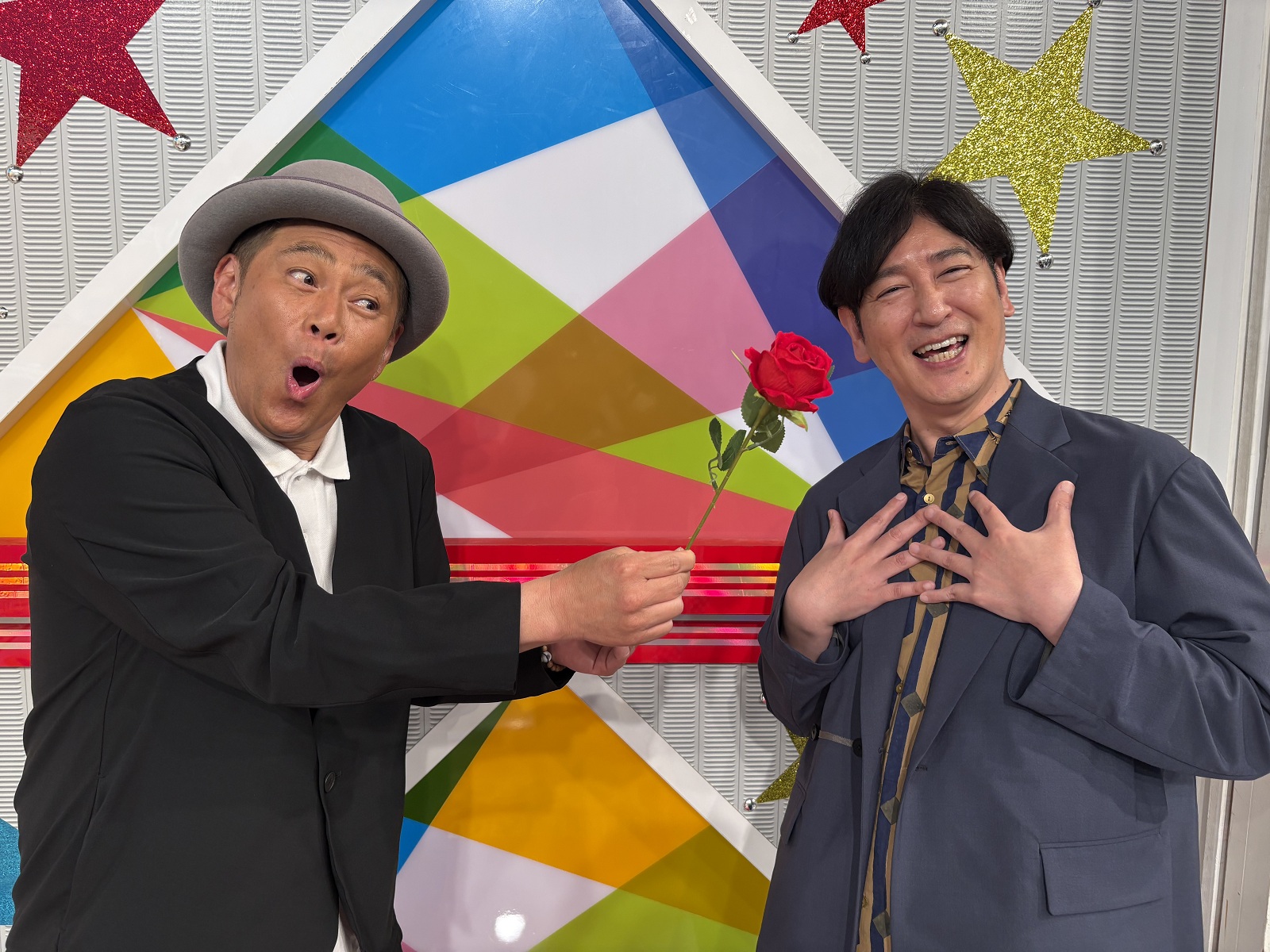 ココリコ遠藤章造と田中直樹の写真