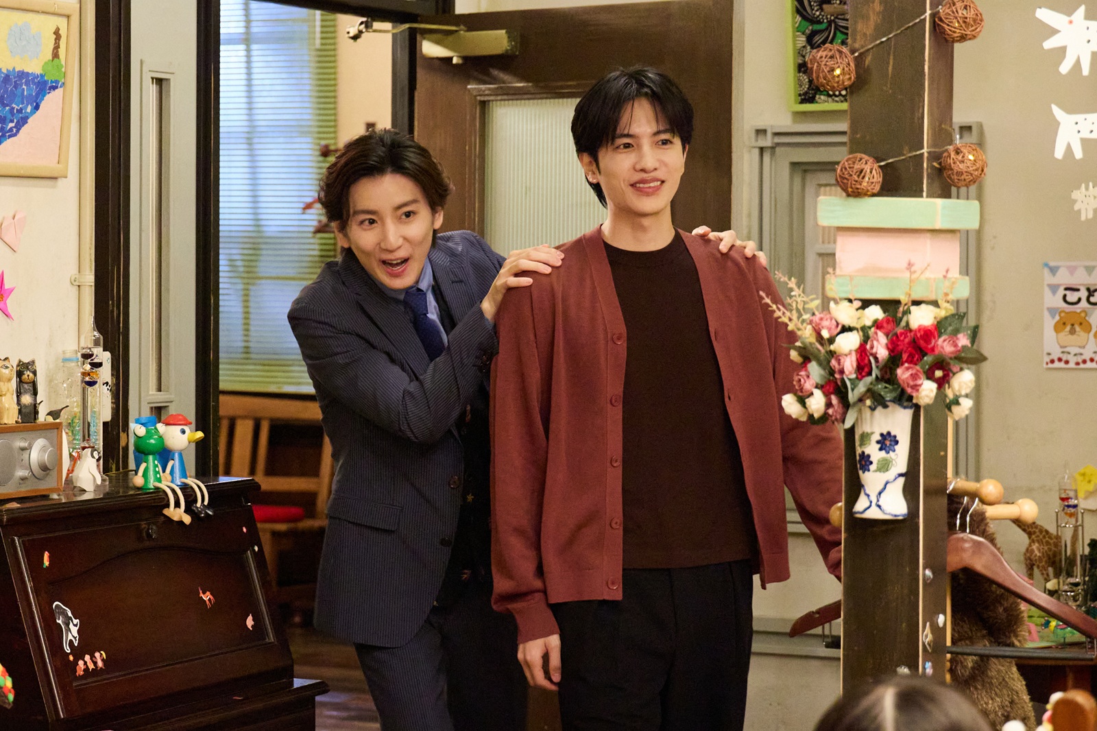京本大我と志尊淳の写真