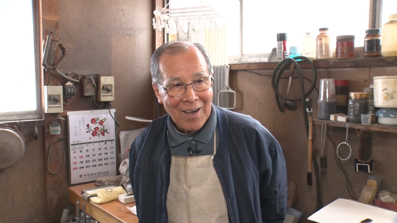 カミソリの神・水落良市さんの写真