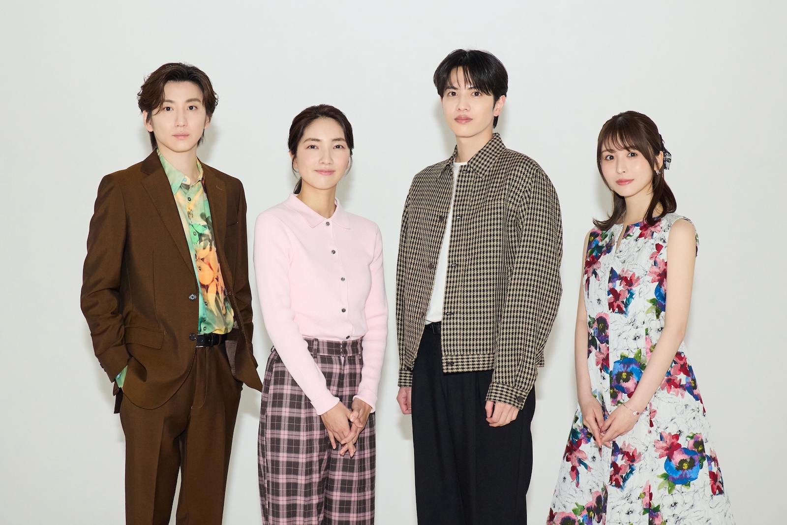 ドラマ『10回切って倒れない木はない』に出演する志尊淳、仁村紗和、京本大我（SixTONES）、長濱ねる