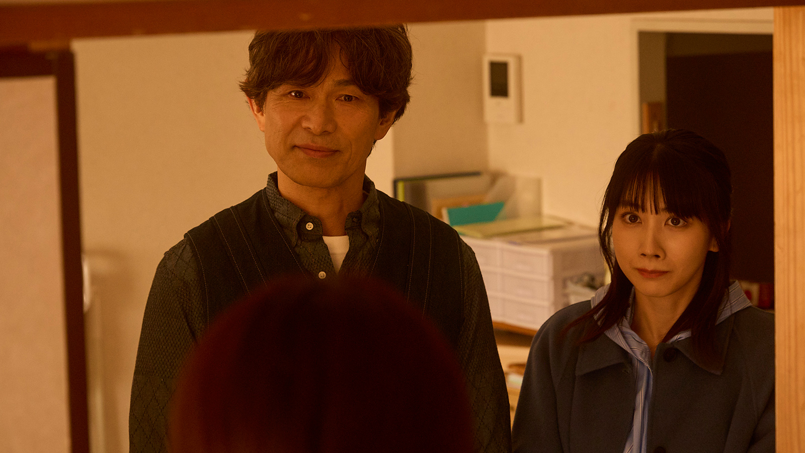 江口洋介と松本穂香の写真