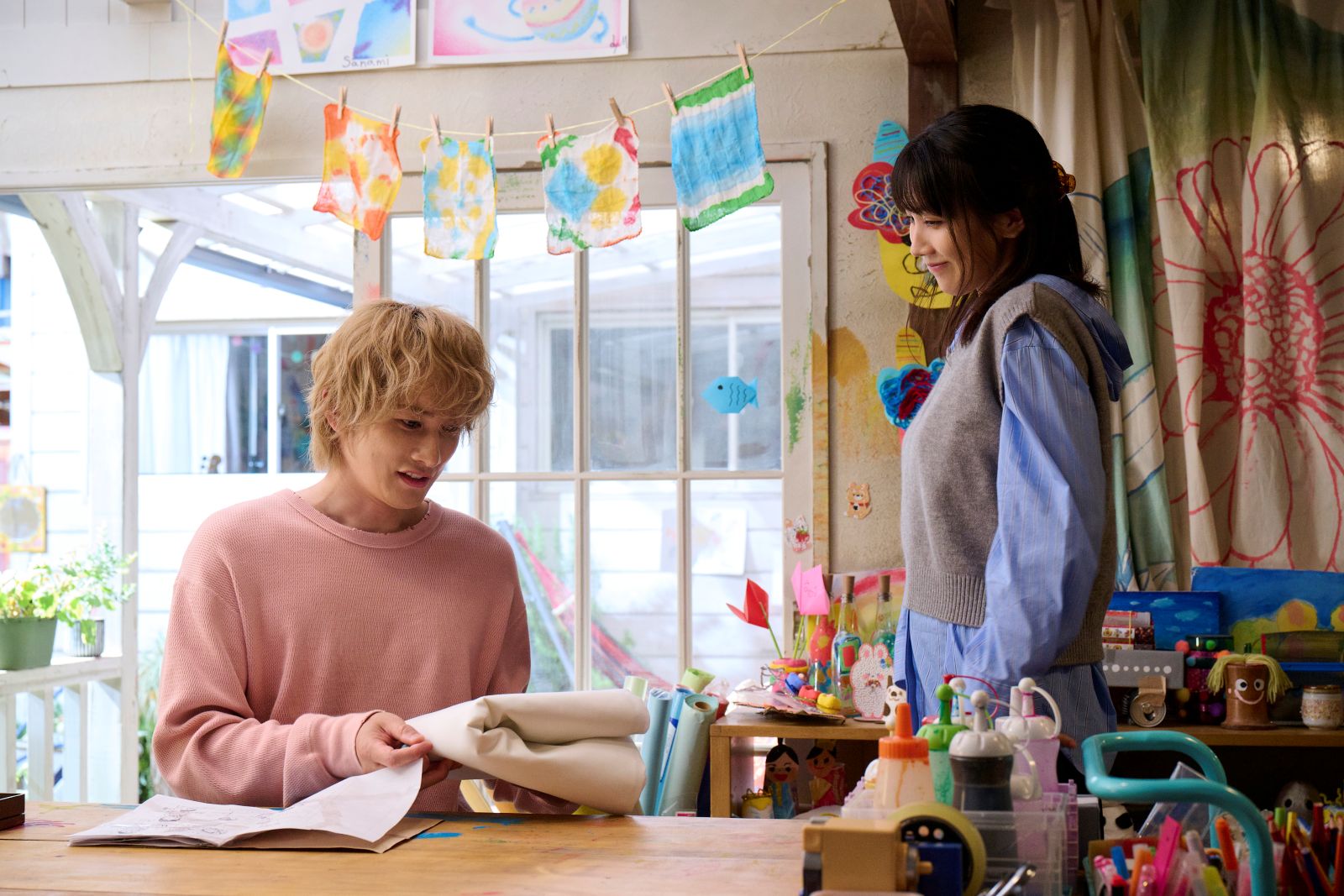 町田啓太と松本穂香の写真