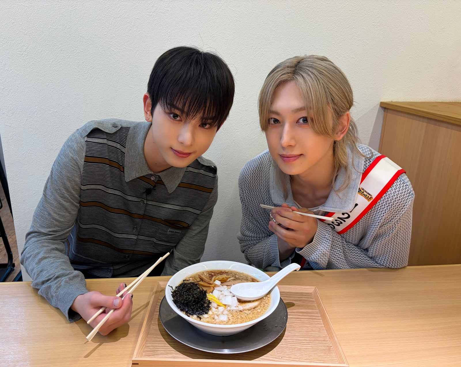 &TEAMのFUMAとHARUAの写真