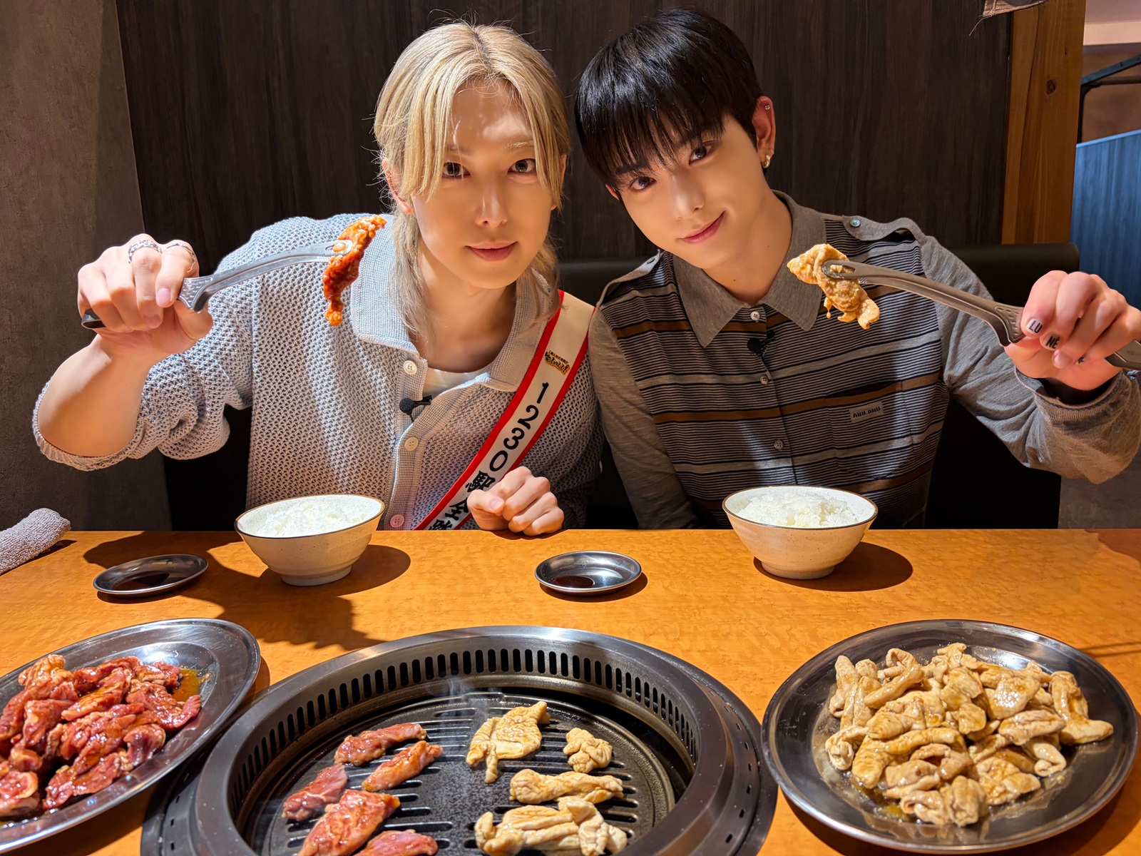 &TEAMのFUMAとHARUAの写真