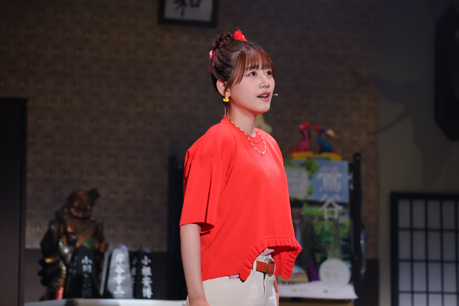 舞台『ぴーすおぶせーふ』に出演する佐々木美玲