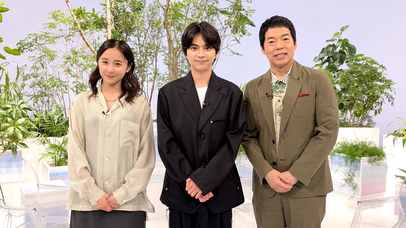 堀田真由、佐藤勝利（timelesz）、今田耕司の写真