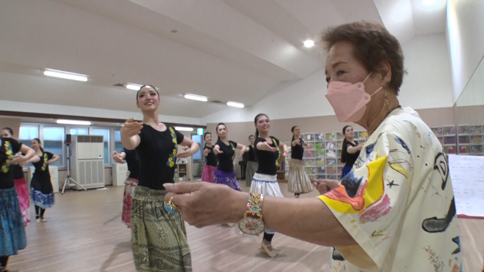 レジェンド・フラガールの早川さんの写真
