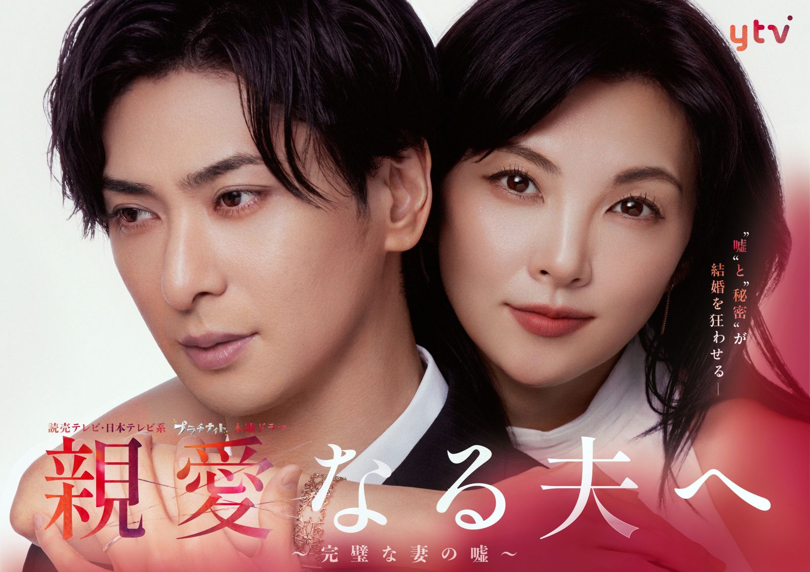 ドラマ『親愛なる夫へ~完璧な妻の噓~』キービジュアル